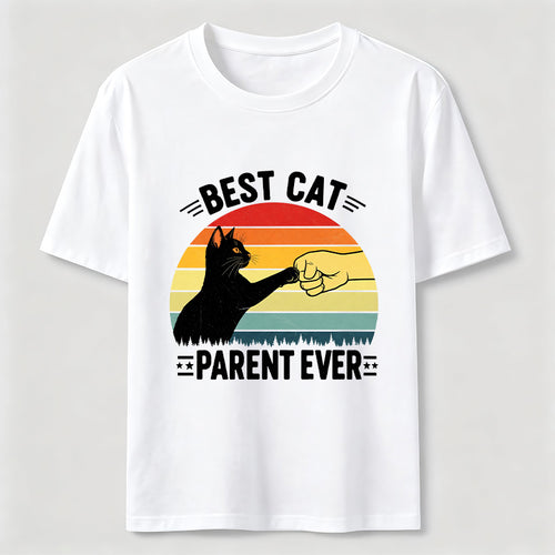 Best Cat Parent Ever Black Cat Classic T-Shirt
