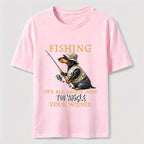 Dachshund Fishing Club Outdoor Wiener Dog Classic T-Shirt