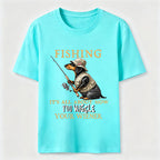 Dachshund Fishing Club Outdoor Wiener Dog Classic T-Shirt