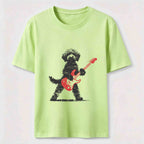 Rocking Guitar Puppy Classic T-Shirt