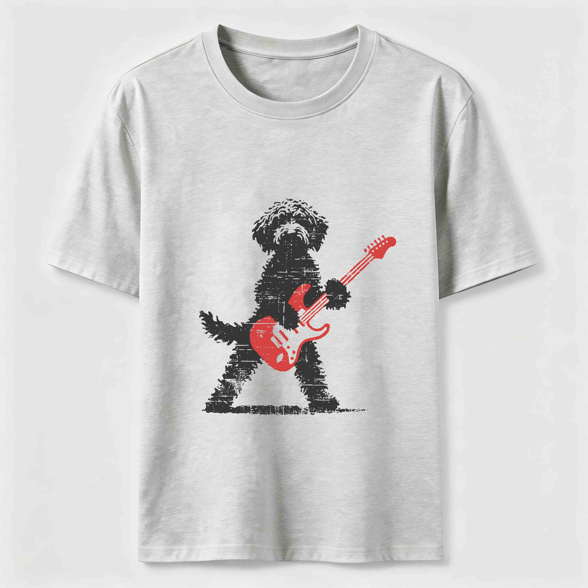 Rocking Guitar Puppy Classic T-Shirt