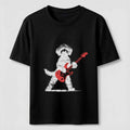 Rocking Guitar Puppy Classic T-Shirt