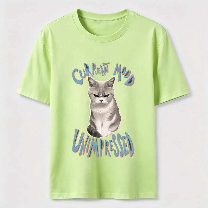 Current Mood Unimpressed Cat Classic T-Shirt