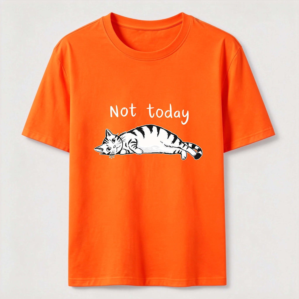 Not Today Lazy Cat Classic T-Shirt