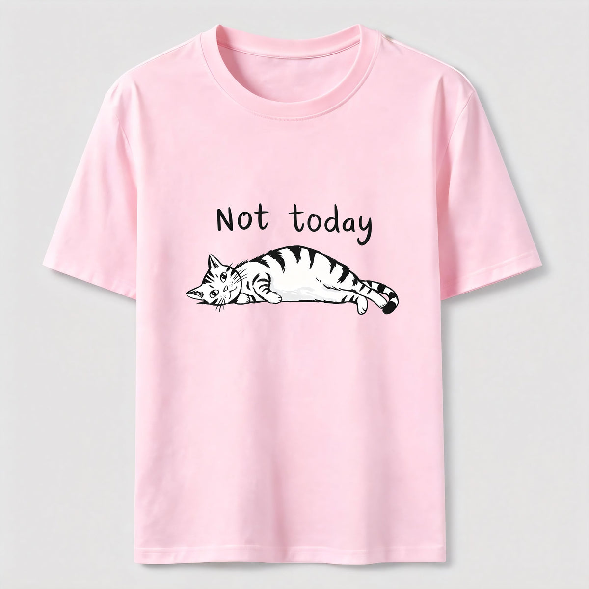 Not Today Lazy Cat Classic T-Shirt