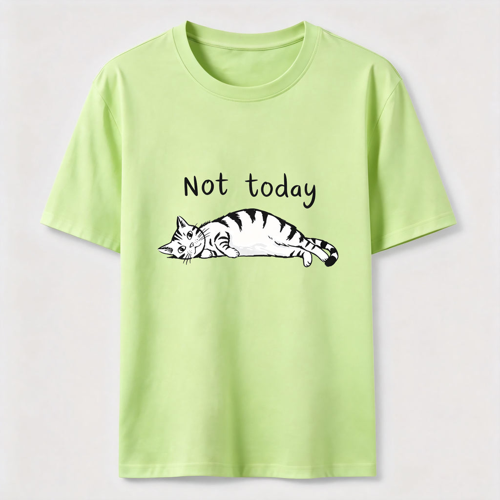 Not Today Lazy Cat Classic T-Shirt