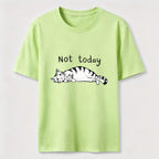 Not Today Lazy Cat Classic T-Shirt