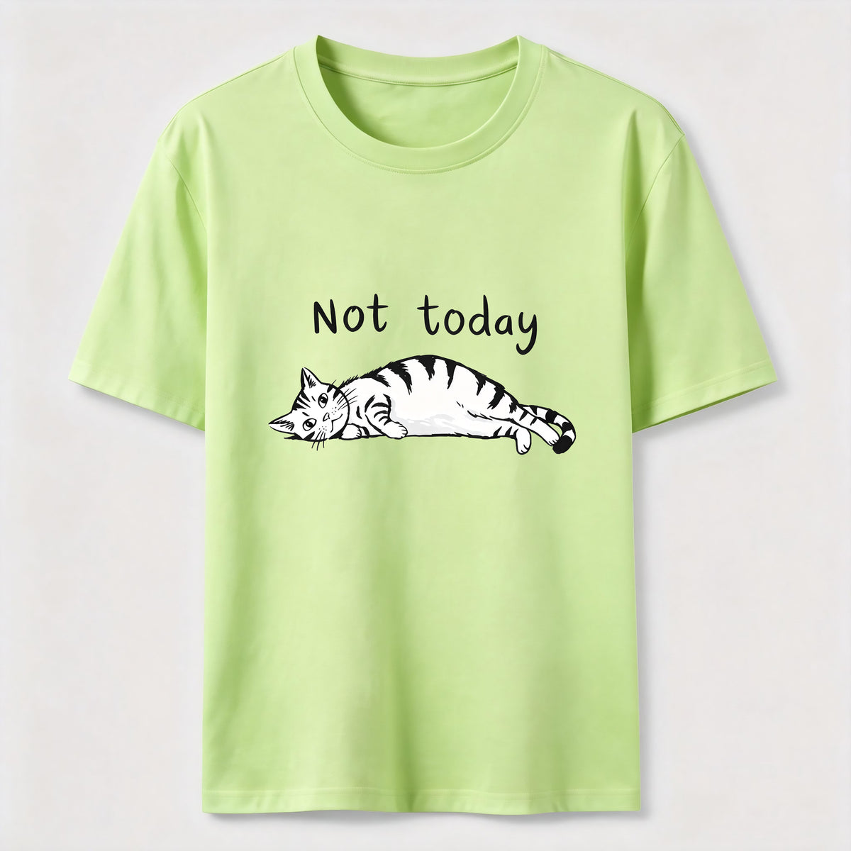 Not Today Lazy Cat Classic T-Shirt