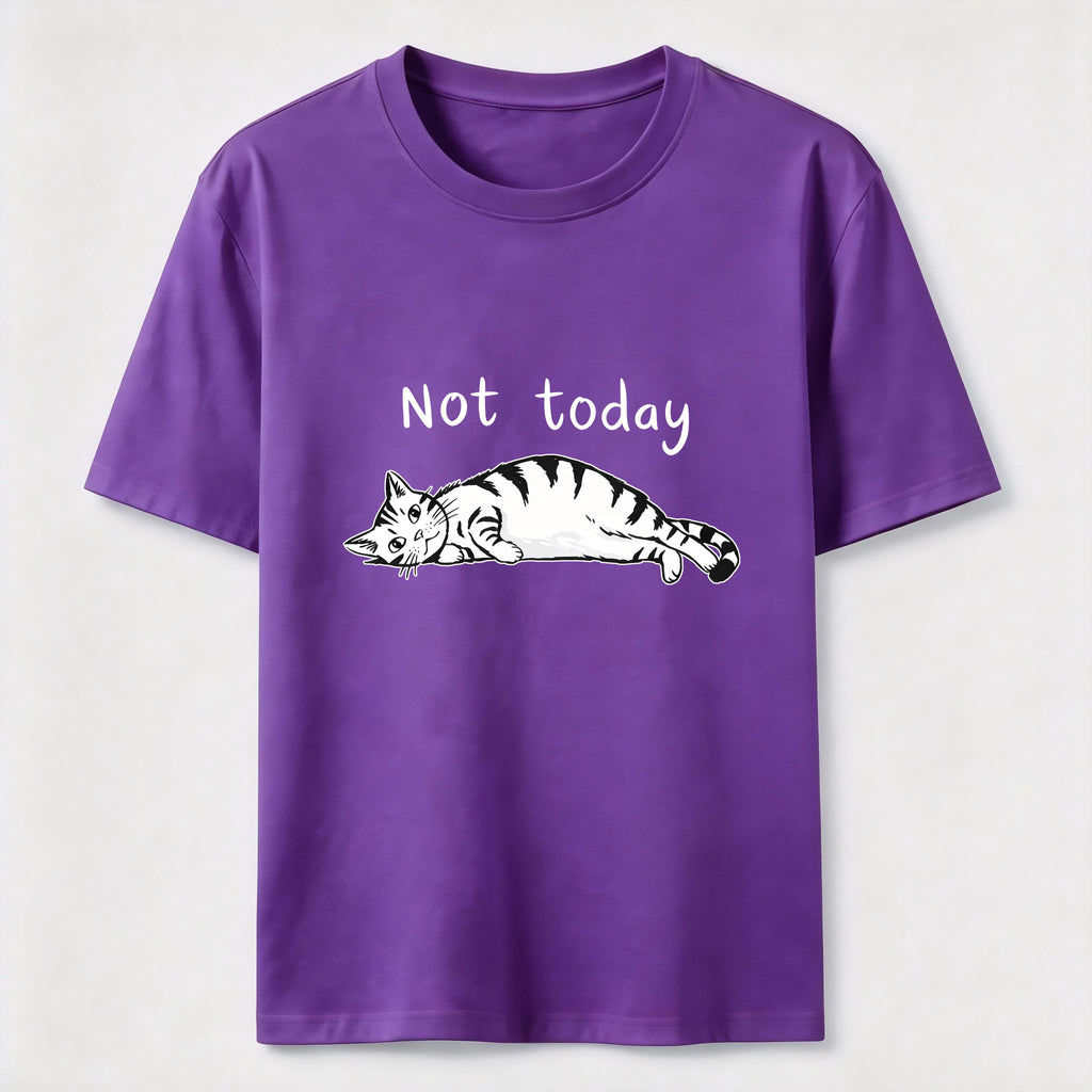 Not Today Lazy Cat Classic T-Shirt