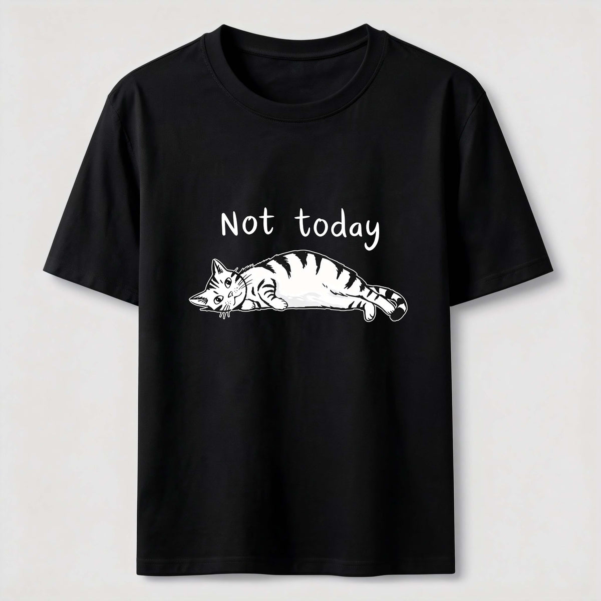 Not Today Lazy Cat Classic T-Shirt