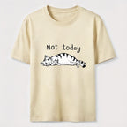 Not Today Lazy Cat Classic T-Shirt