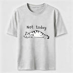 Not Today Lazy Cat Classic T-Shirt