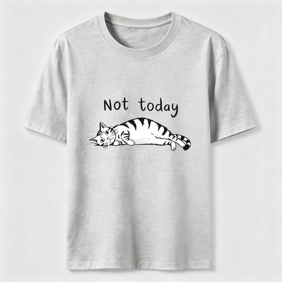 Not Today Lazy Cat Classic T-Shirt