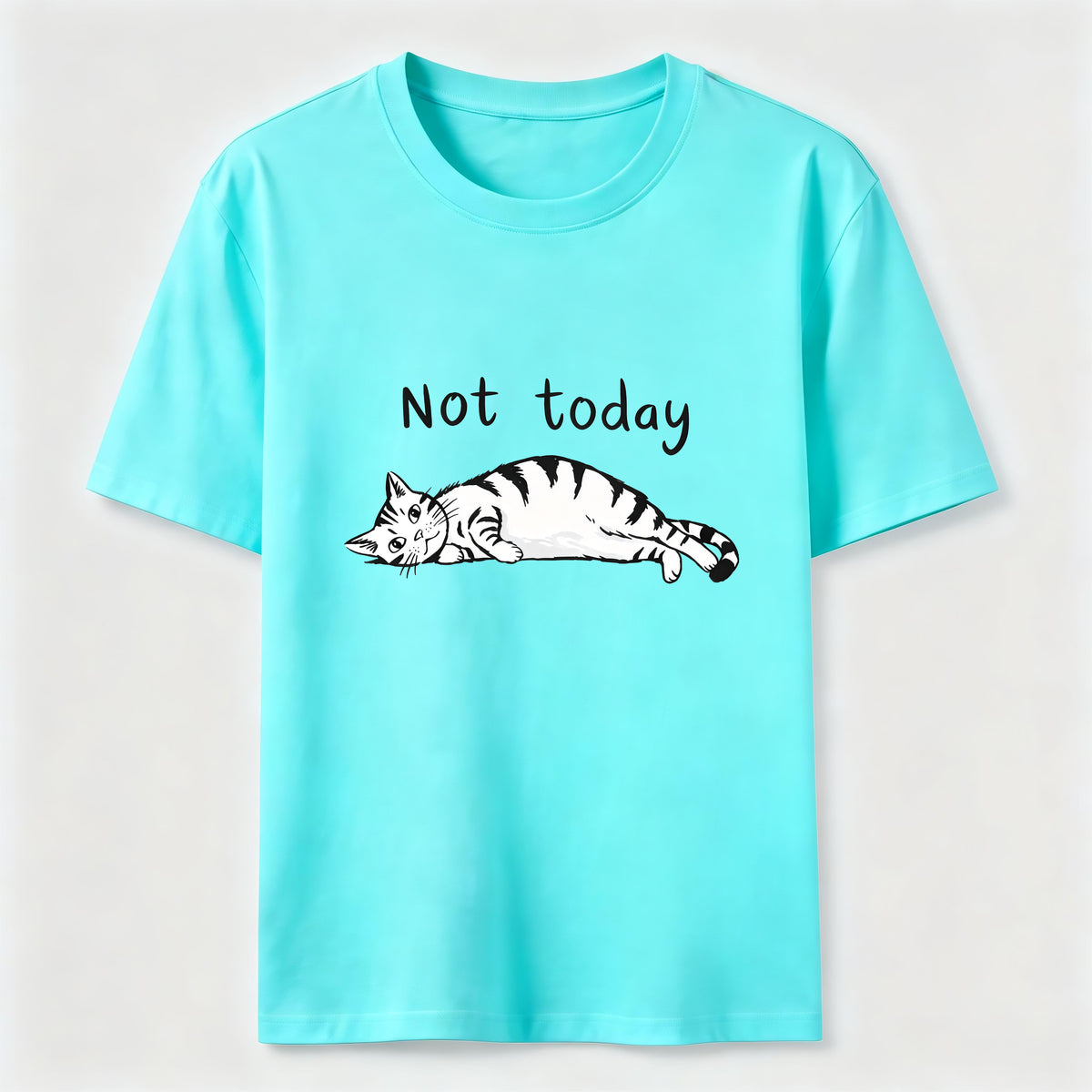 Not Today Lazy Cat Classic T-Shirt