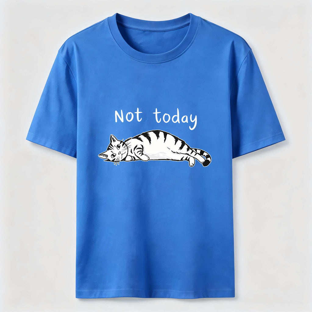 Not Today Lazy Cat Classic T-Shirt
