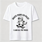 Skate Park Co Pilot Cat Classic T-Shirt