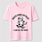 Skate Park Co Pilot Cat Classic T-Shirt