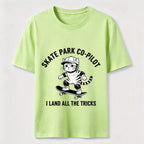 Skate Park Co Pilot Cat Classic T-Shirt