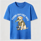 Fishing Trip First Mate Labrador Classic T-Shirt