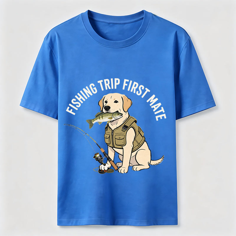Fishing Trip First Mate Labrador Classic T-Shirt