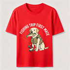Fishing Trip First Mate Labrador Classic T-Shirt