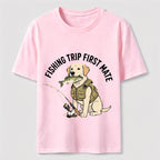 Fishing Trip First Mate Labrador Classic T-Shirt