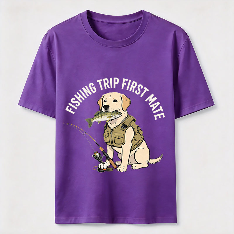 Fishing Trip First Mate Labrador Classic T-Shirt