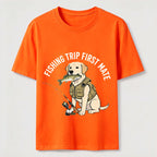 Fishing Trip First Mate Labrador Classic T-Shirt