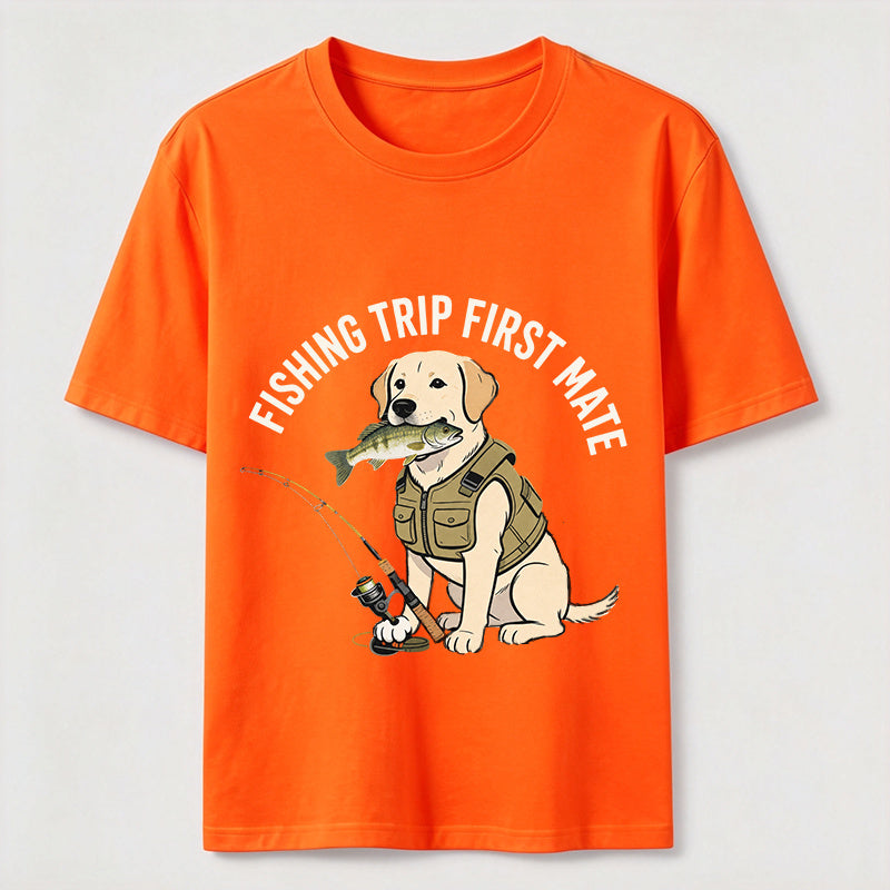 Fishing Trip First Mate Labrador Classic T-Shirt