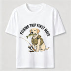 Fishing Trip First Mate Labrador Classic T-Shirt