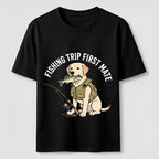Fishing Trip First Mate Labrador Classic T-Shirt
