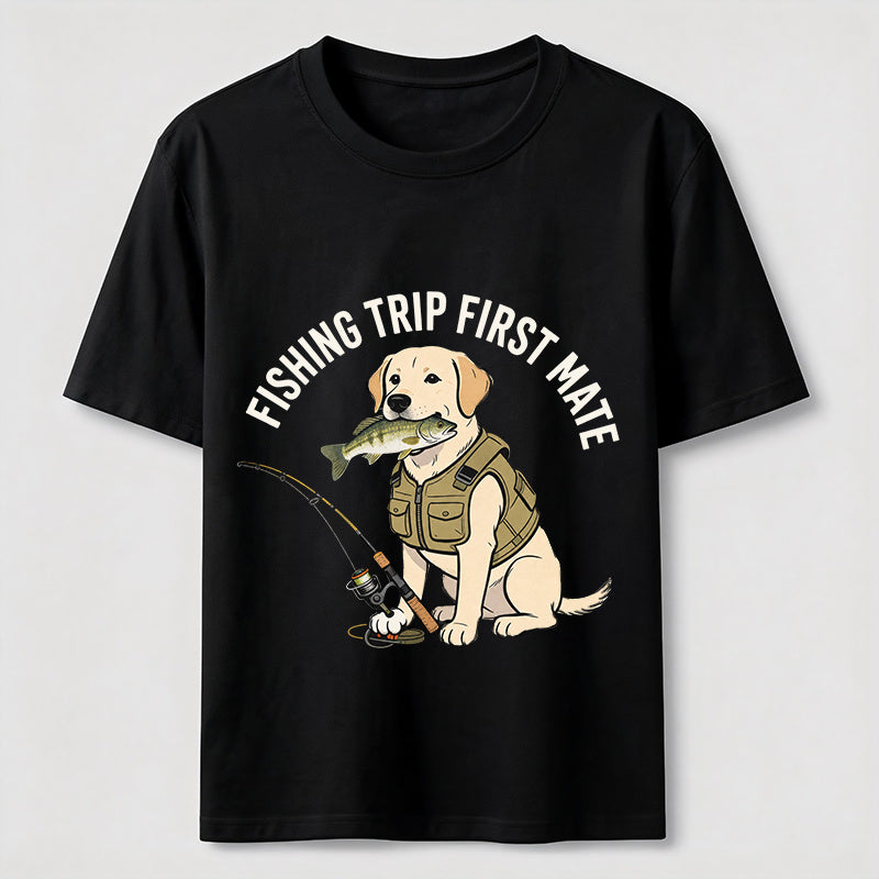 Fishing Trip First Mate Labrador Classic T-Shirt