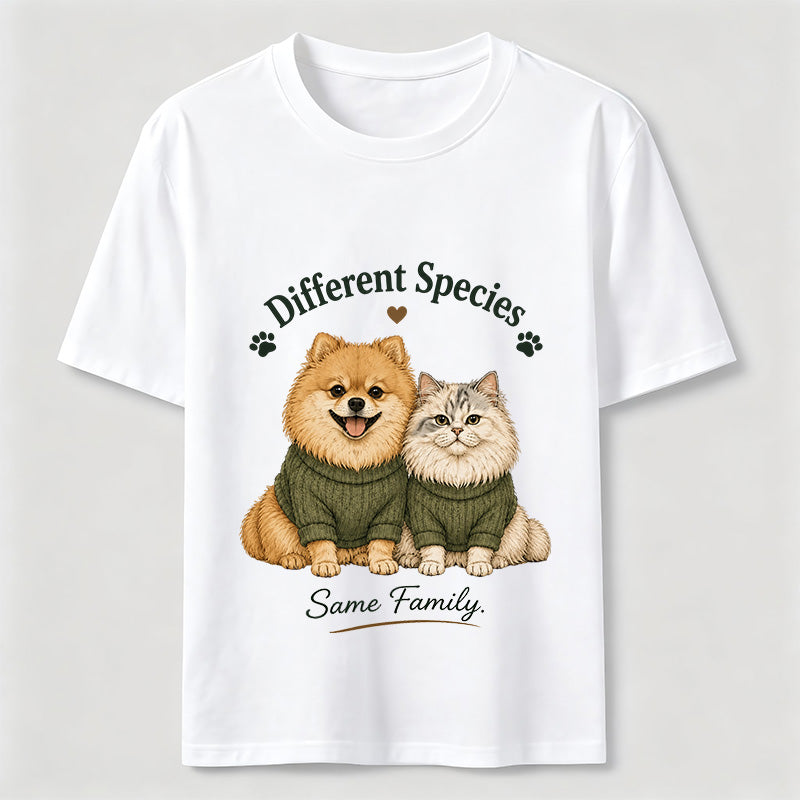 Different Species Same Family Classic T-Shirt