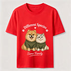 Different Species Same Family Classic T-Shirt