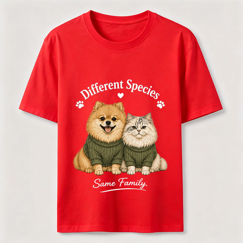 Different Species Same Family Classic T-Shirt