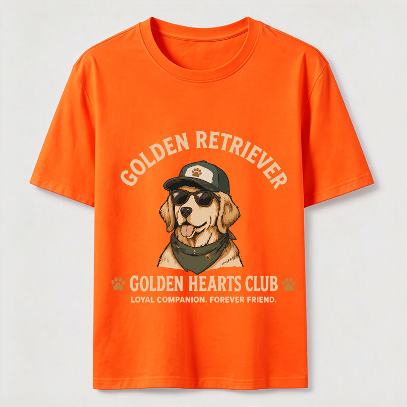 Golden Hearts Club Golden Retriever Classic T-Shirt