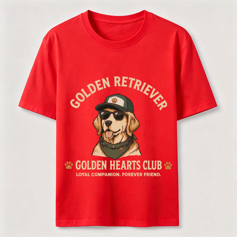 Golden Hearts Club Golden Retriever Classic T-Shirt