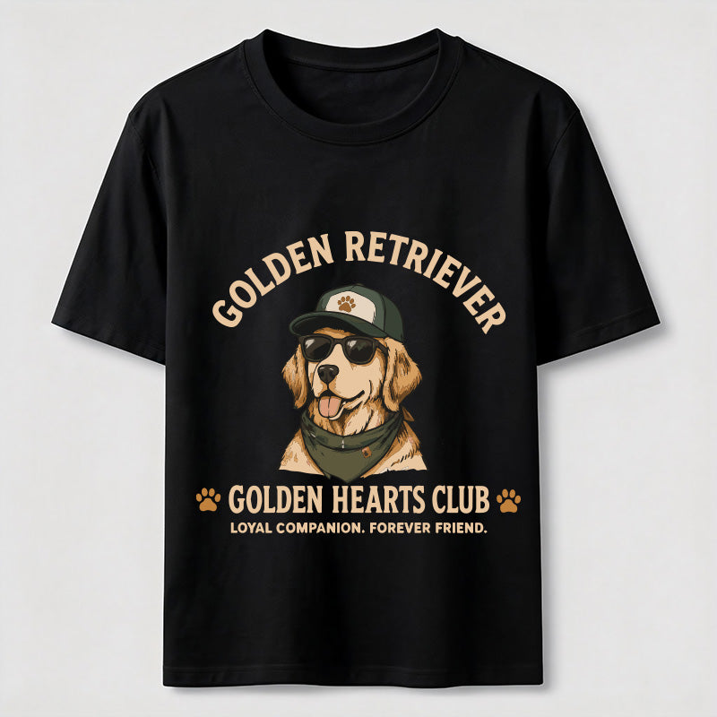 Golden Hearts Club Golden Retriever Classic T-Shirt