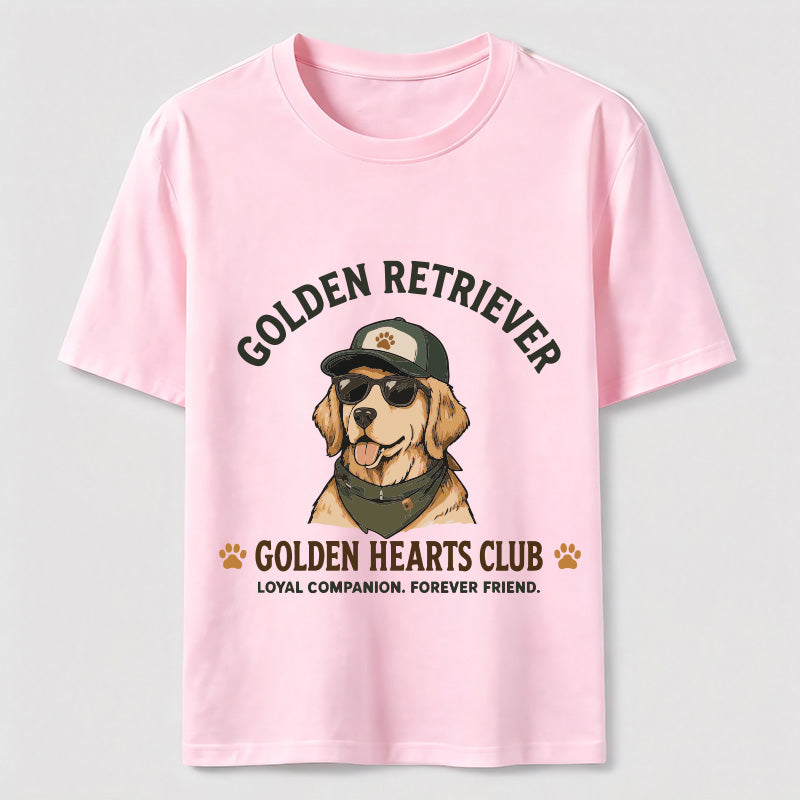 Golden Hearts Club Golden Retriever Classic T-Shirt