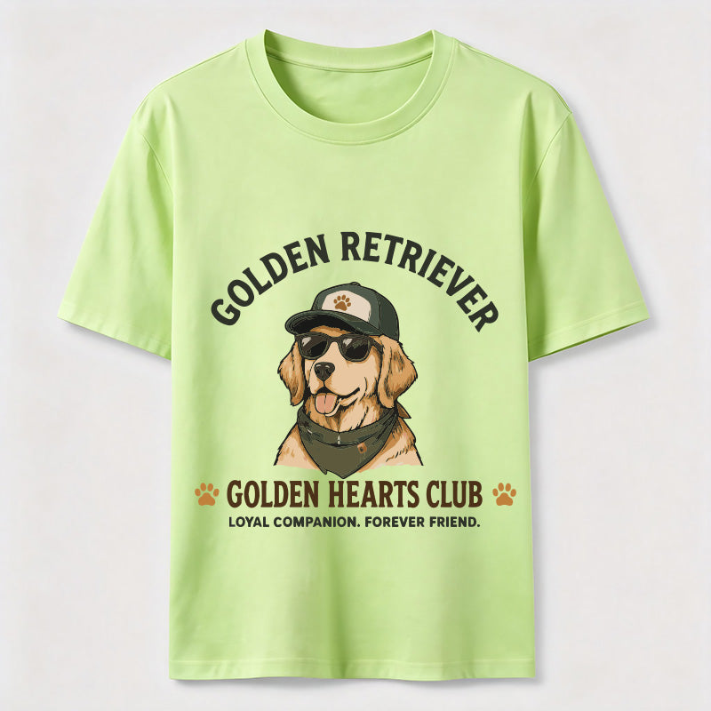 Golden Hearts Club Golden Retriever Classic T-Shirt
