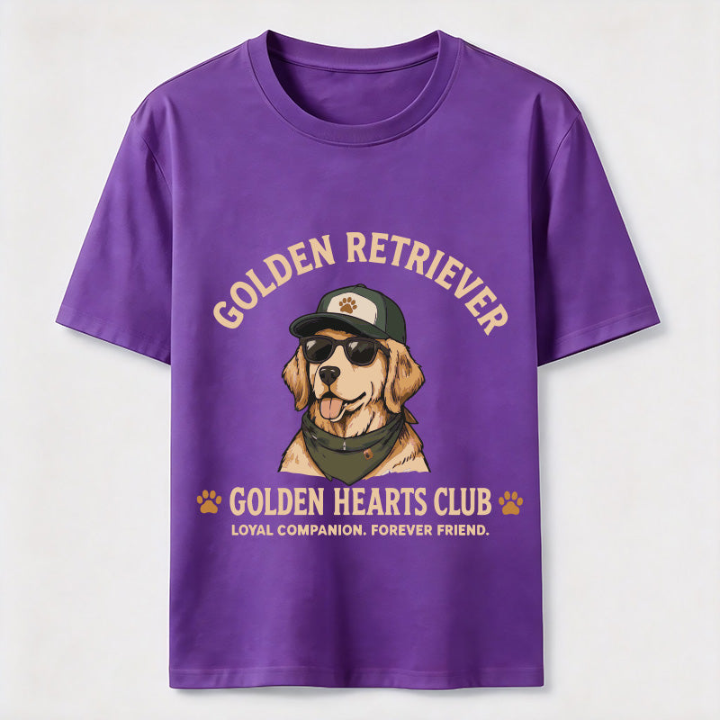 Golden Hearts Club Golden Retriever Classic T-Shirt