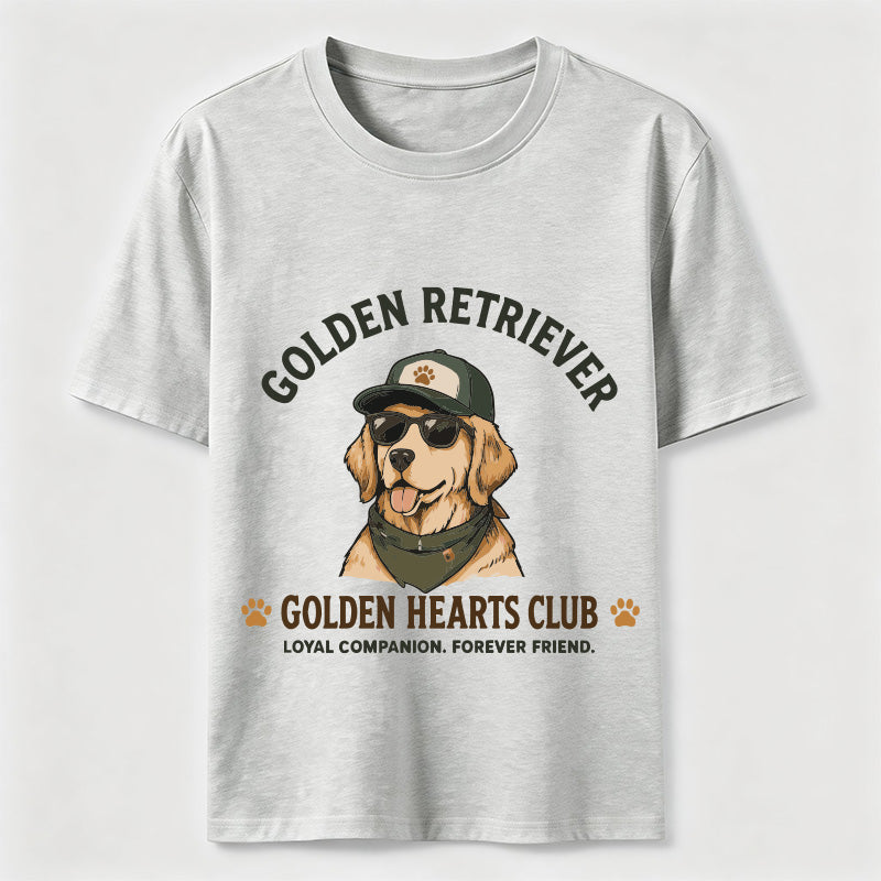 Golden Hearts Club Golden Retriever Classic T-Shirt
