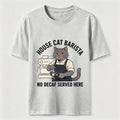 No Decaf Served Here Cat Barista Coffee Classic T-Shirt