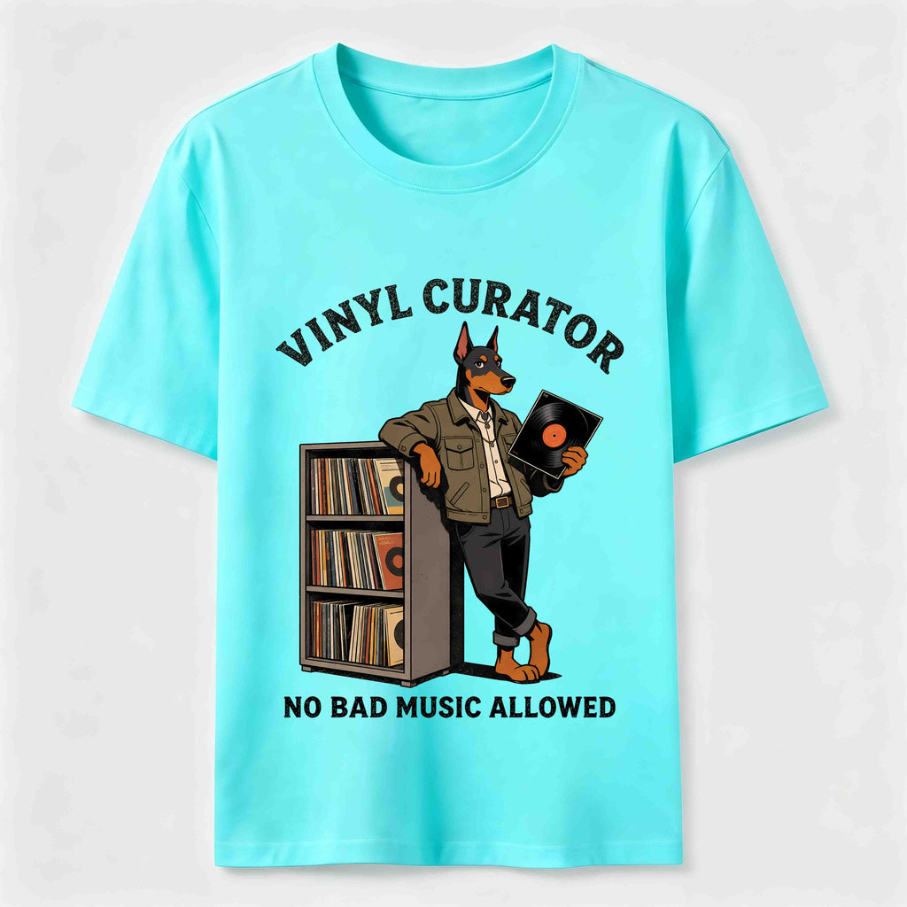 Classic Vinyl Dog Music Lover Classic T-Shirt