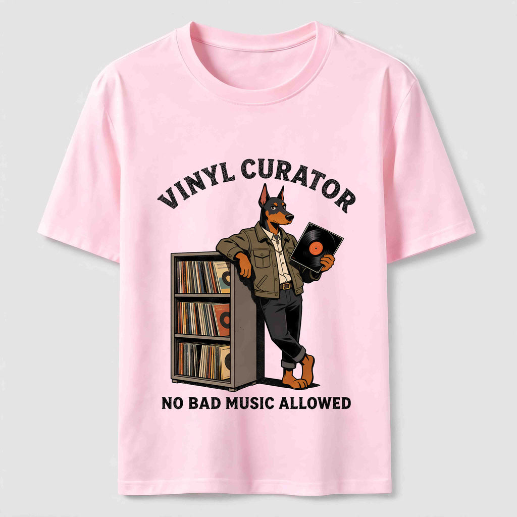 Classic Vinyl Dog Music Lover Classic T-Shirt