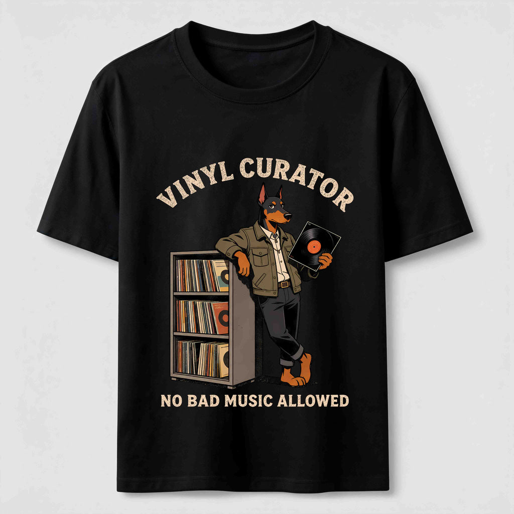 Classic Vinyl Dog Music Lover Classic T-Shirt
