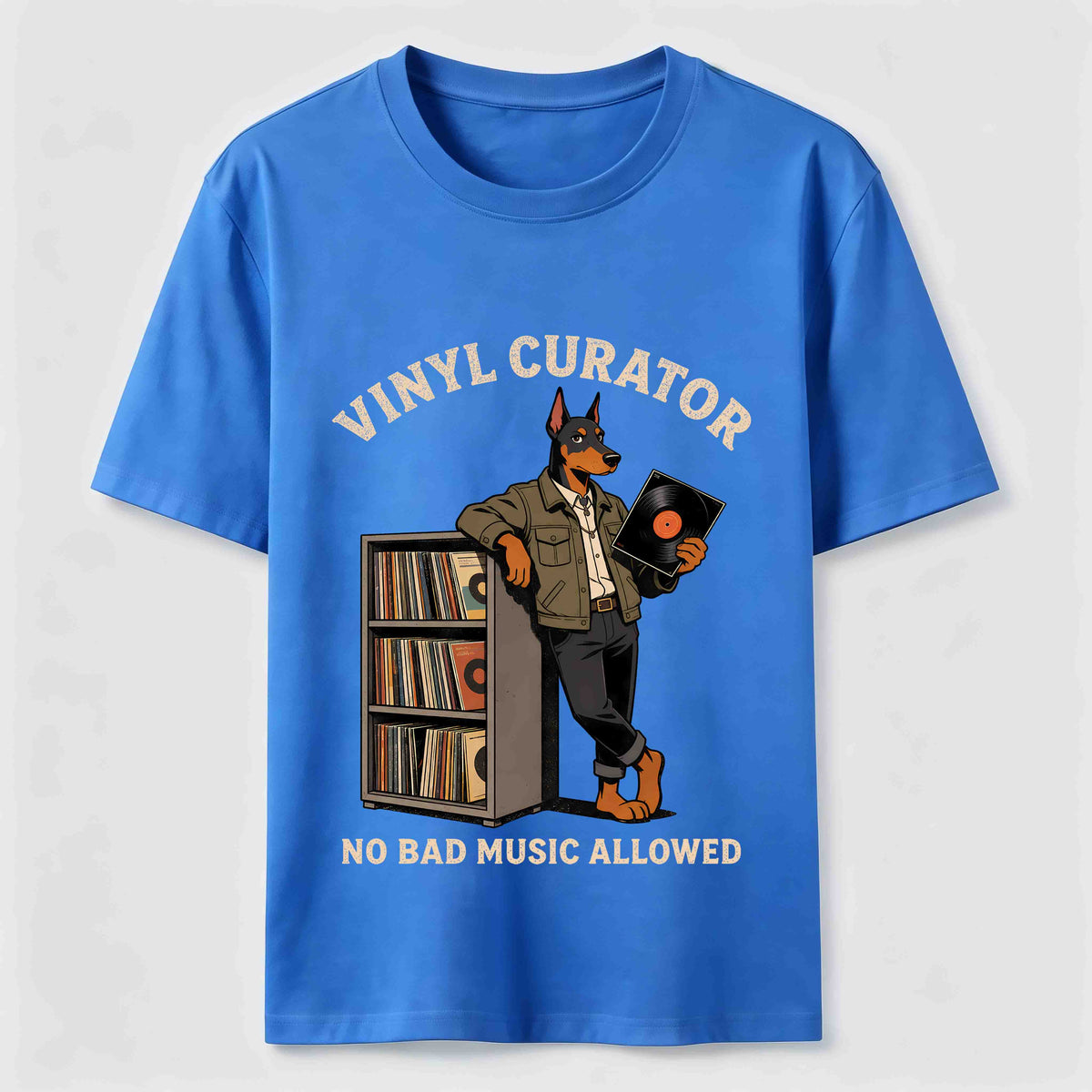 Classic Vinyl Dog Music Lover Classic T-Shirt