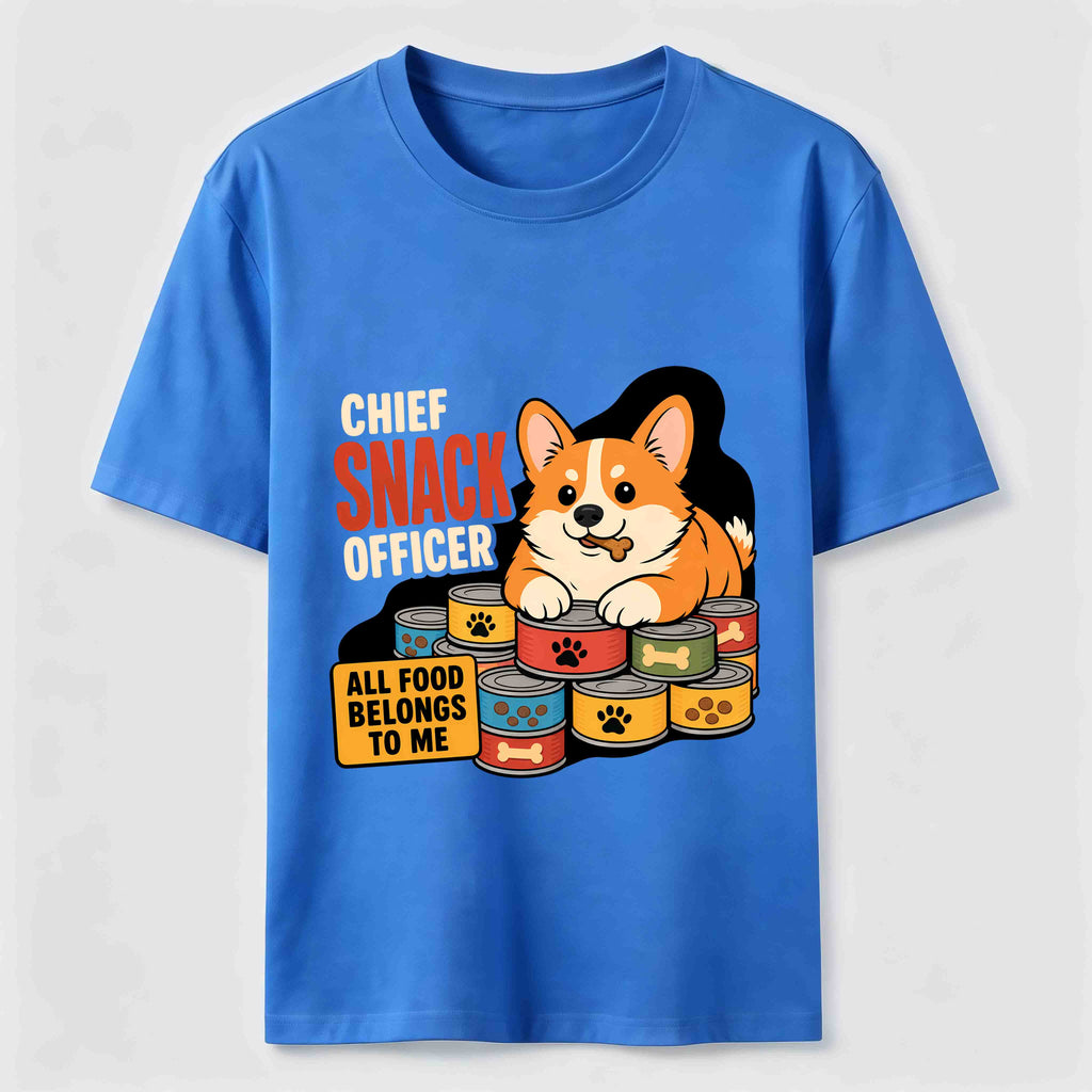 Chief Snack Officer Corgi Classic T-Shirt