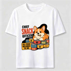 Chief Snack Officer Corgi Classic T-Shirt