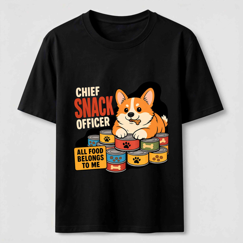 Chief Snack Officer Corgi Classic T-Shirt